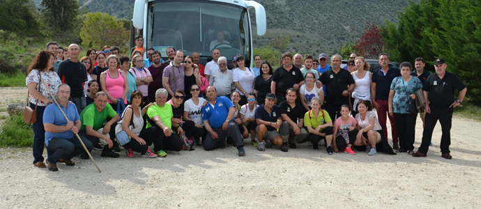 Los vecinos de Proao recorrieron el Can del Ebro