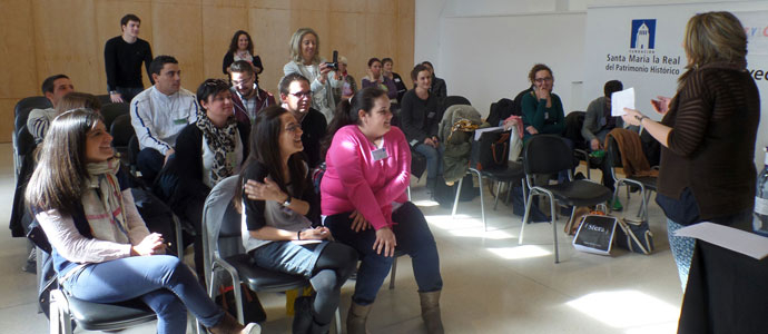 Una veintena de personas intercambian experiencias emprendedoras en Aguilar de Campoo