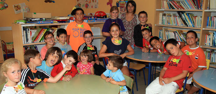 Veintids nios acuden este verano a la ludoteca de Valdeolea