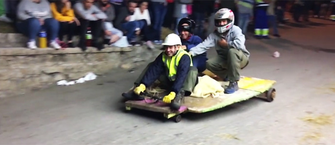 Velocidad por las calles de Mataporquera