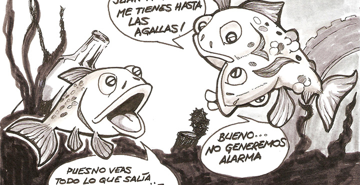 Vertedero fluvial...y la sangre lleg al ro