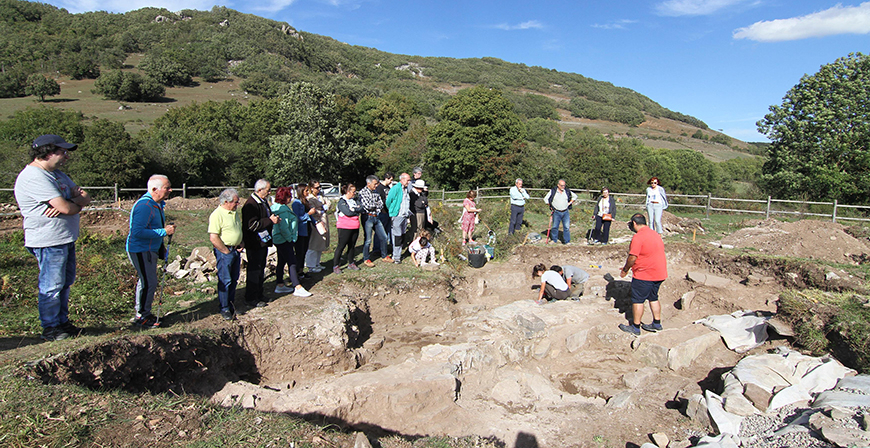 La historia aflora en el yacimiento de Santa Mara de Fresno del Ro