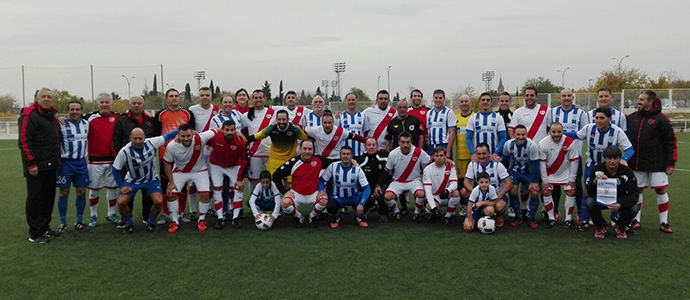 Los veteranos del Rayo Vallecano reciben al CD Naval