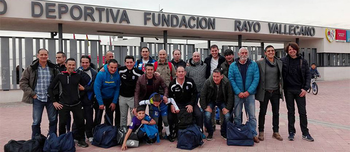 Los veteranos del Rayo Vallecano reciben al CD Naval