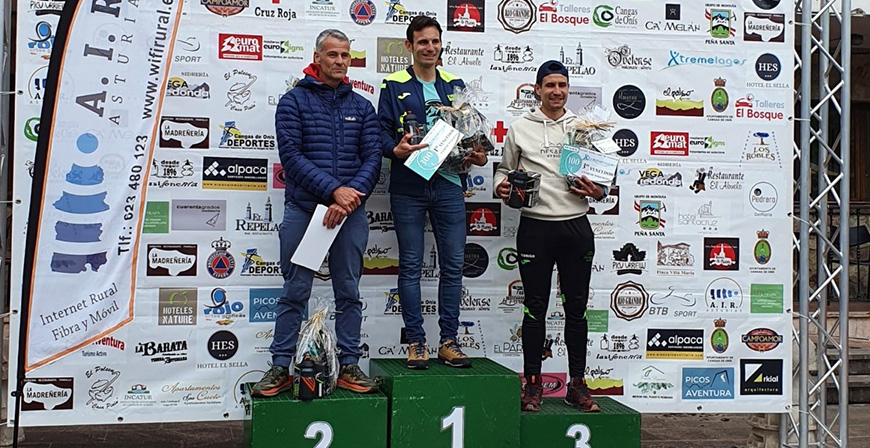 Vctor Garca sube a lo ms alto del XV Maratn Xtreme Lagos de Covadonga