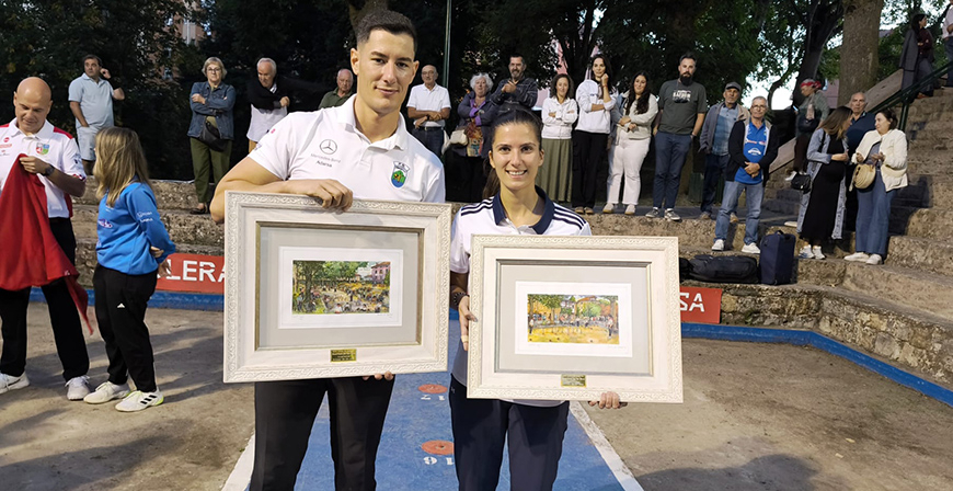 V�ctor Gonz�lez y Marta Castillo ganan en Reinosa el XXVIII Premio de Bolos del PRC 
