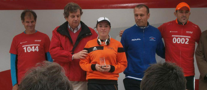 Victoria de Claudia Fernndez en la III Carrera Solidaria de Santander