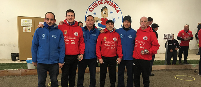 Una victoria y una derrota para el Club de Petanca Reinosa en la tercera jornada