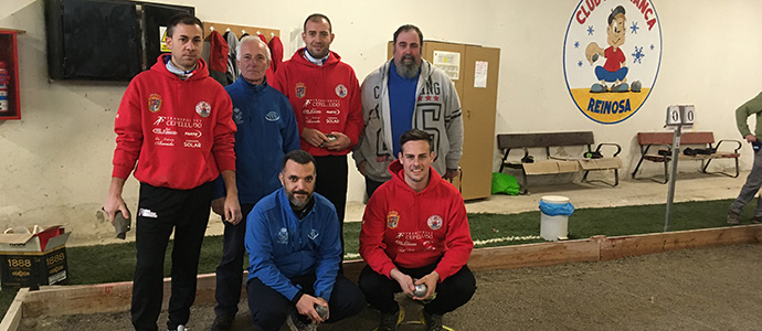 Una victoria y una derrota para el Club de Petanca Reinosa en la tercera jornada