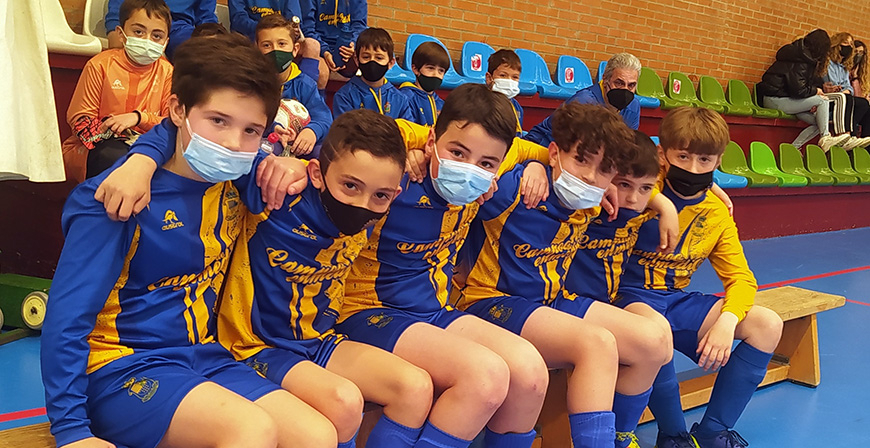 Una victoria y un empate para los benjamines de Enmedio