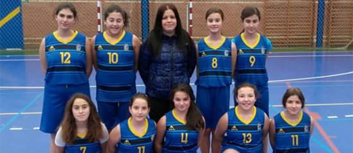 Victoria del equipo infantil de baloncesto de Campoo de Enmedio