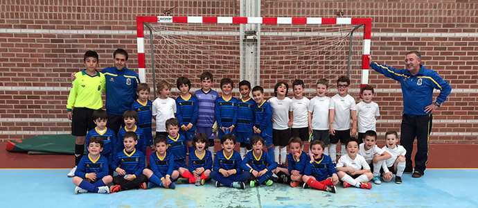 Victoria con remontada en el cuarto partido de los prebenjamines de Enmedio