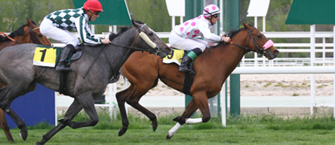 Victoria de la Yeguada Balbs Alonso en el Hipdromo de La Zarzuela