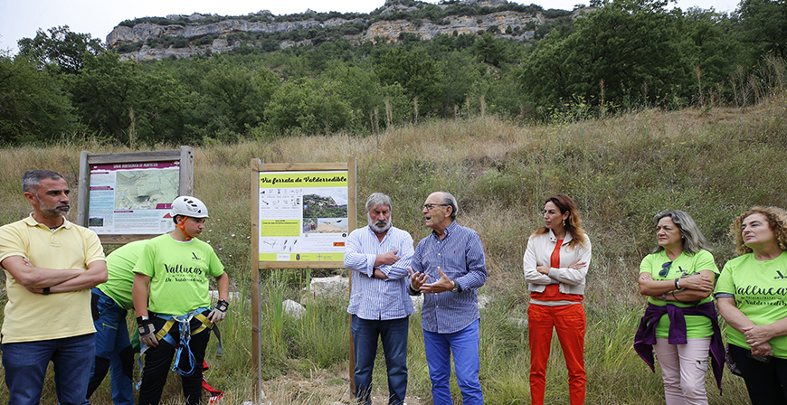 Villaescusa de Ebro abre su va ferrata