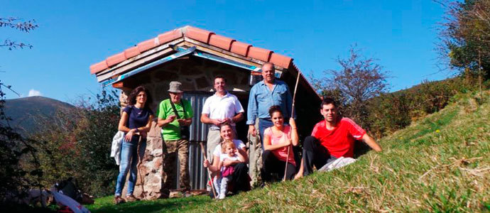 Visita al abuelo del bosque