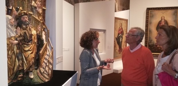 La exposicin 'Mons Dei' de Aguilar de Campoo recibe a su visitante nmero 50.000