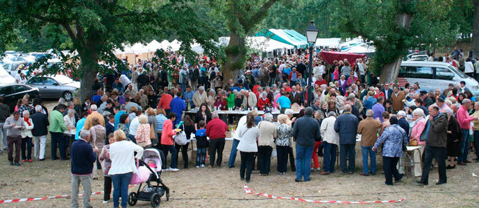 xito de pblico en la VI Feria Alimentaria de Valderredible