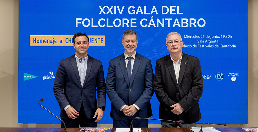La XXIV Gala del Folclore Cntabro se celebrar el 25 de junio en el Palacio de Festivales 