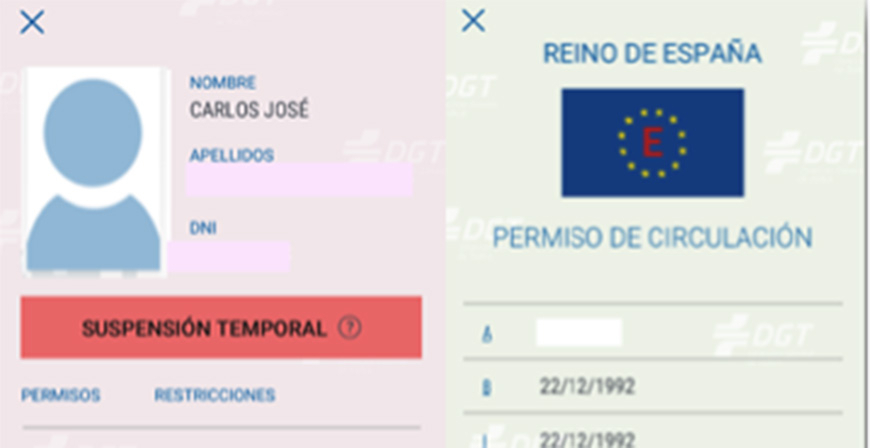 Ya se puede llevar el permiso de conducir en el mvil
