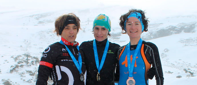 Zalakain y Gaztaaga, campeones de Espaa de Triatln de Invierno