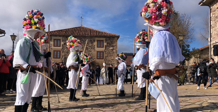Los Zamarrones danzar�n el domingo 15 de febrero por Los Carabeos