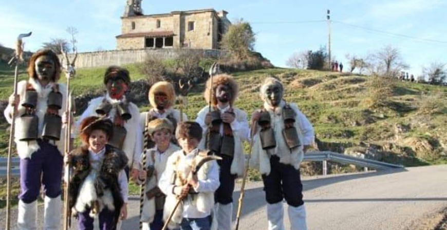 Los Zamarrones de Lanchares se estrenan como Fiesta de Inters Turstico Regional