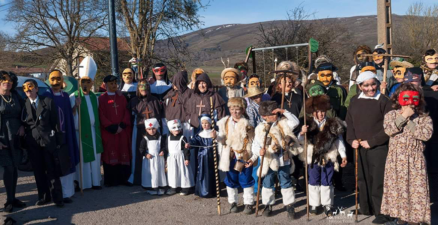 Los Zamarrones de Lanchares se estrenan como Fiesta de Inters Turstico Regional