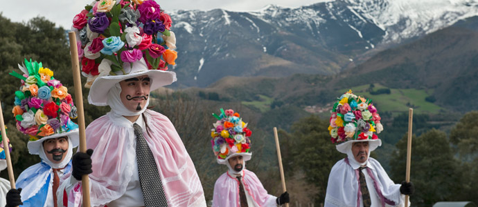 Los zamarrones participaron en 'La Par de Piasca'