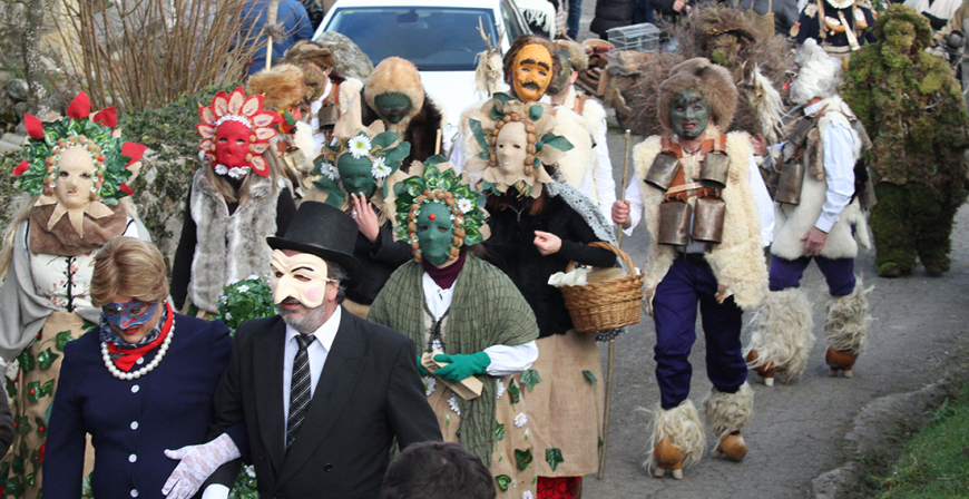 Los Zamarrones recorren Lanchares