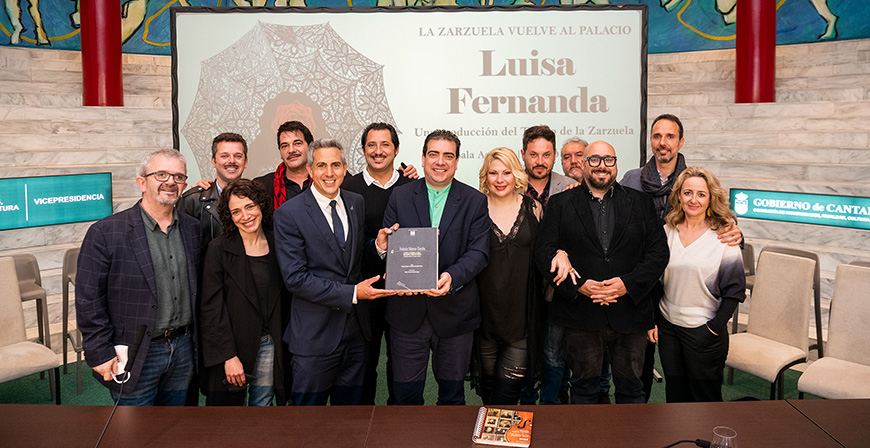 La zarzuela vuelve una dcada despus al Palacio de Festivales de la mano de 'Luisa Fernanda' 