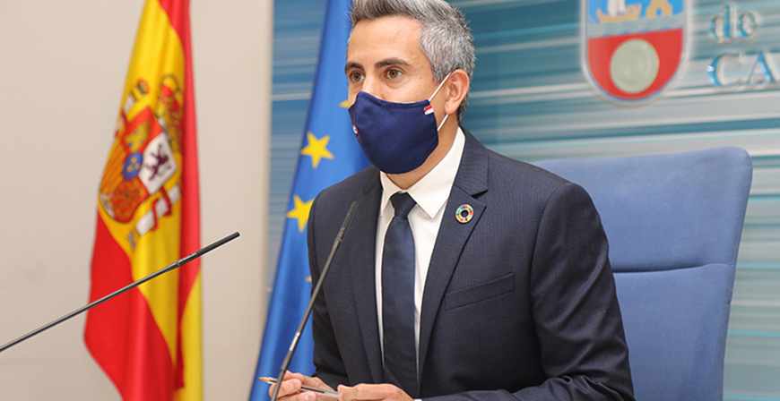 Zuloaga anuncia un incremento de la inversin pblica en Cantabria de ms de 100 millones de euros para 2021