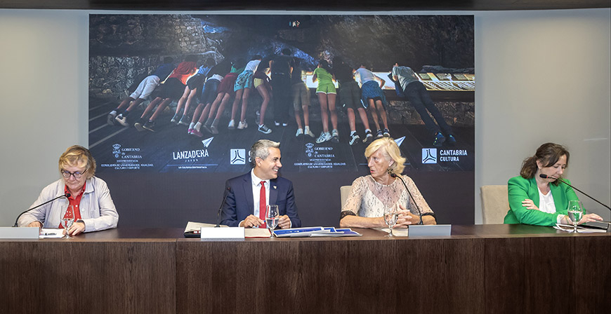 Zuloaga y Lomb presentan el programa Lanzadera Joven La Cultura Contraataca