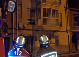  Las fuertes rachas de viento provocan varias incidencias en Reinosa