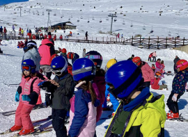 237 alumnos han participado en el programa 'Fomento del Esqu Escolar en la Comarca Campurriana'