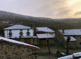 La AEMET activa el aviso naranja por nieve en la Cantabria del Ebro