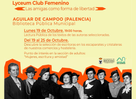Aguilar de Campoo celebra el D�a de las Escritoras con una lectura p�blica dedicada al Lyceum Club Femenino