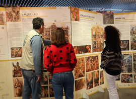 Aguilar de Campoo, �ltima parada de la exposici�n itinerante sobre los retablos renacentistas del Este de Le�n