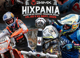 Aguilar se prepara para vivir del 19 al 21 de septiembre el 24MX Hixpania Hard Enduro 2025