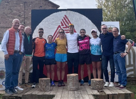 Alberto Escalante y Luc�a Ib��ez se proclaman campeones de la IV Copa Campurriana de Trail