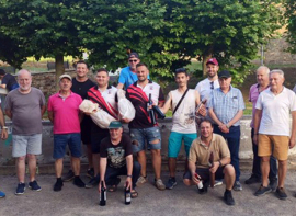 �lex y Jonathan se llevan el Torneo de Petanca de las fiestas de Bolmir 