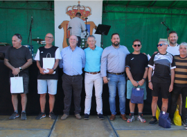 Alex y Yonathan ganan el IX Torneo de Petanca de Campoo de Enmedio