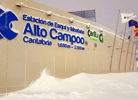 Alto Campoo abre este miércoles la temporada con 12 pistas y unos 11 kilómetros esquiables 