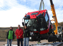 Alto Campoo incorpora una nueva mquina pisapistas dotada con tecnologa SNOWsat y valorada en 654.000 euros