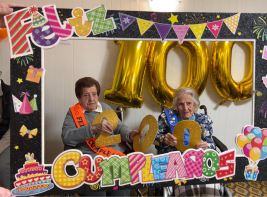 ngela y Milagros, 200 aos de vida!