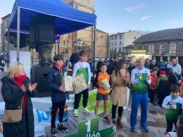 Los atletas reinosanos brillaron en la XLVIII Carrera Popular Navide�a de Aguilar de Campoo