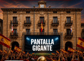 El Ayuntamiento de Reinosa instalar� una pantalla gigante en la Plaza de Espa�a para la final del Mundial