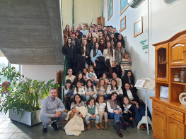 La Banda de Cornetas y Tambores y Majorettes de Reinosa celebr su comida anual
