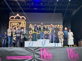 Biniam Mehary y Klara Lukan triunfan en los 10 km de Laredo