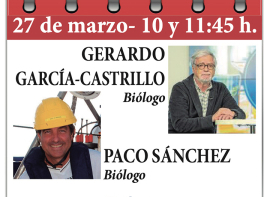 Los bilogos Gerardo Garca-Castrillo y Paco Snchez visitan el IES Montesclaros para profundizar en los 'Ocanos'