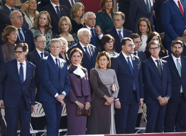 Buruaga asiste en Madrid a la celebraci�n del D�a de la Fiesta Nacional 
